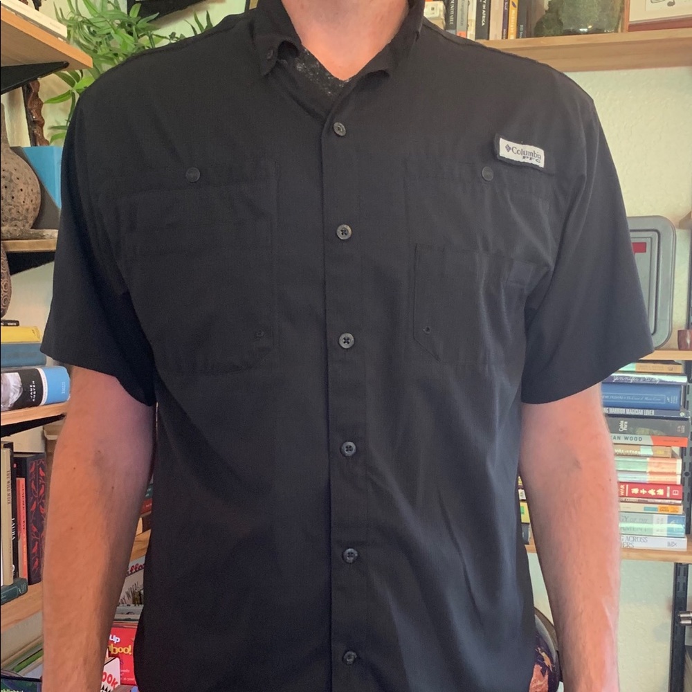 Columbia fishing spf shirt